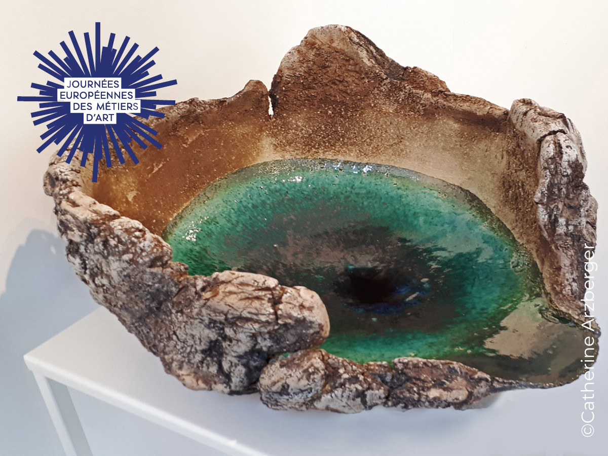 Coeur d'argile à l'ouvrage - Saint-Aubin-sur-Mer