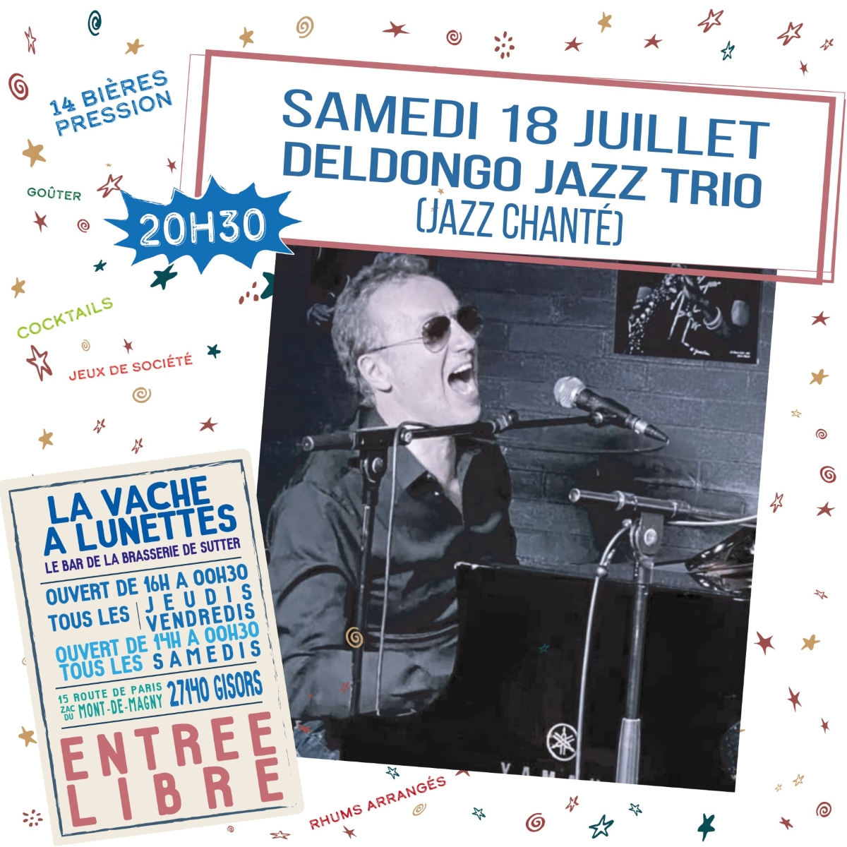Concert "Deldongo Jazz Trio"