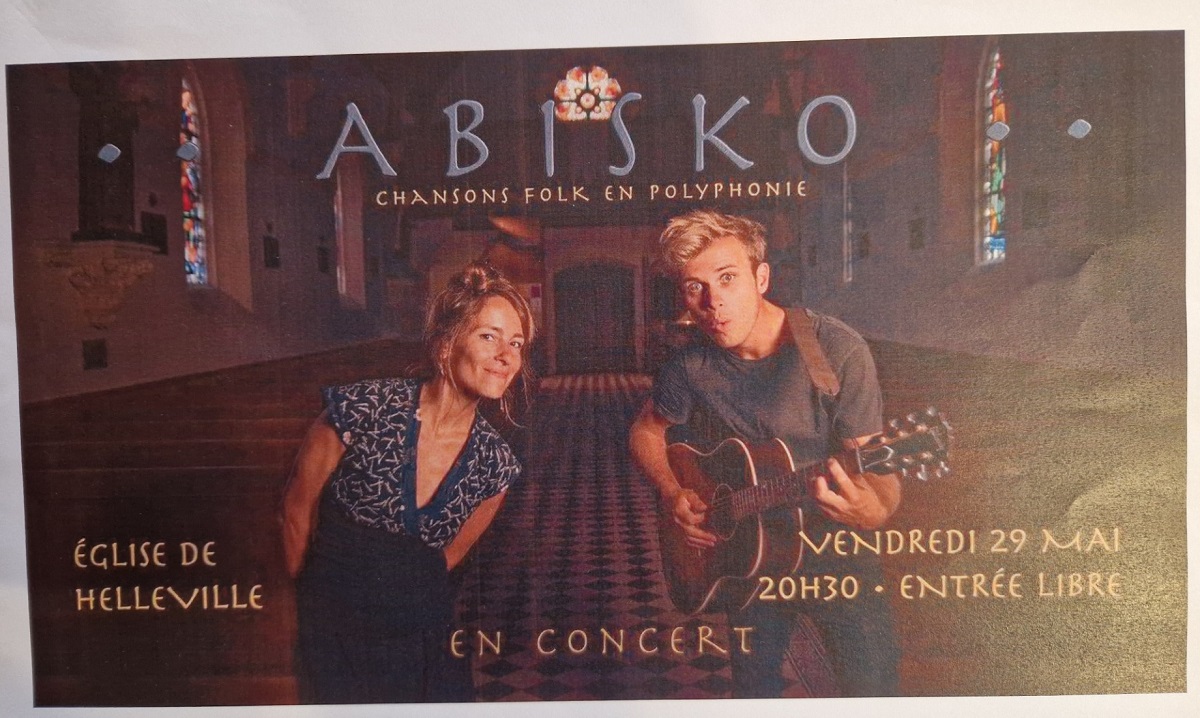 Concert de musique duo Abisko — visuel événement