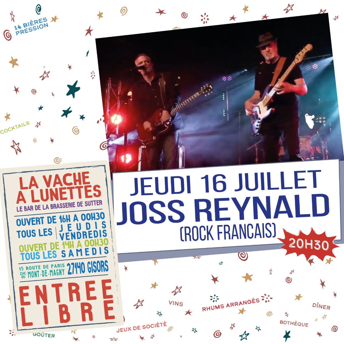Concert "Joss Reynald"