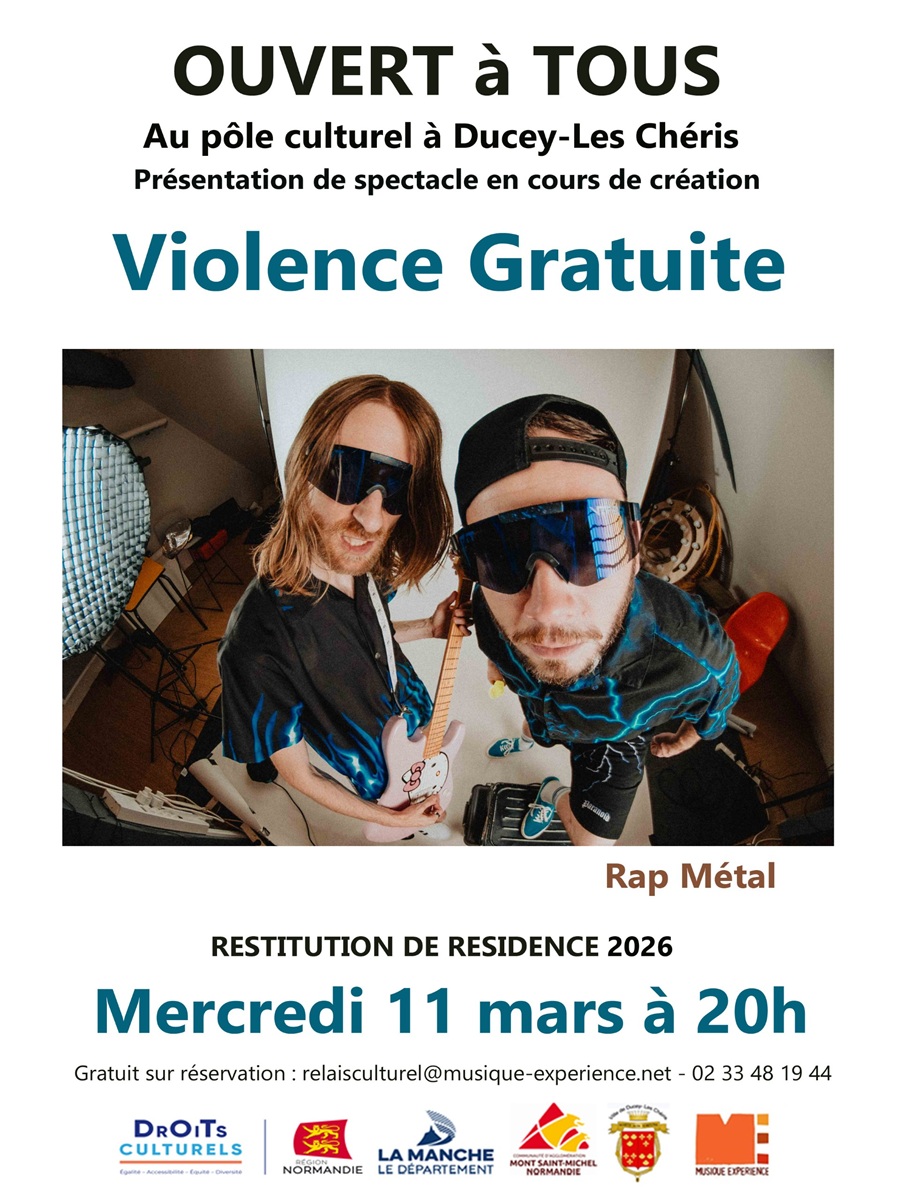 Restitution de spectacle en cours de création : "Violence gratuite"