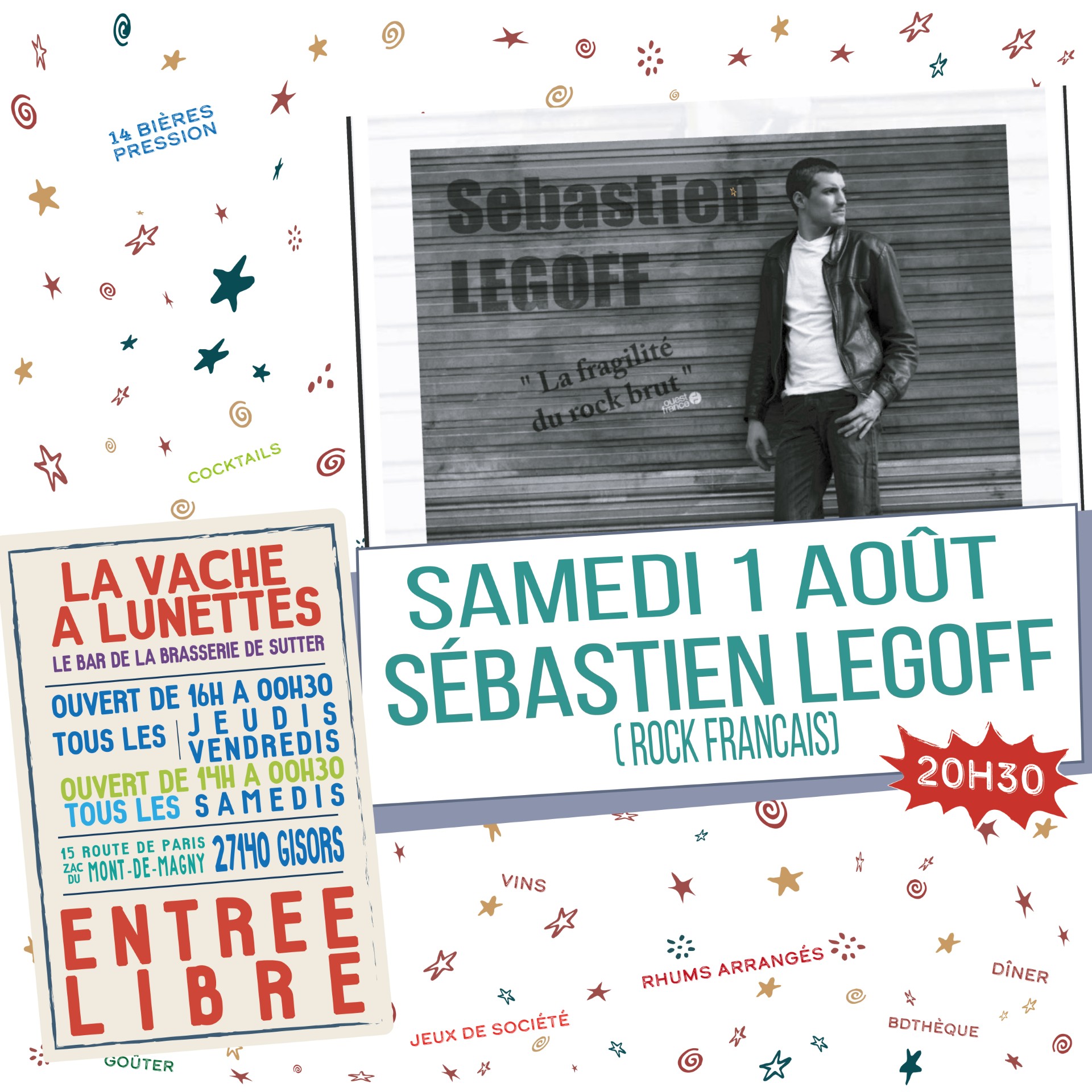 Concert "Sébastien Legoff"