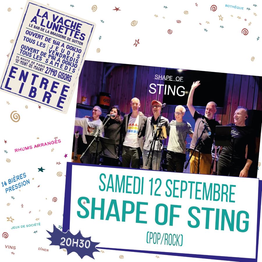 Concert "Shape of Sting"