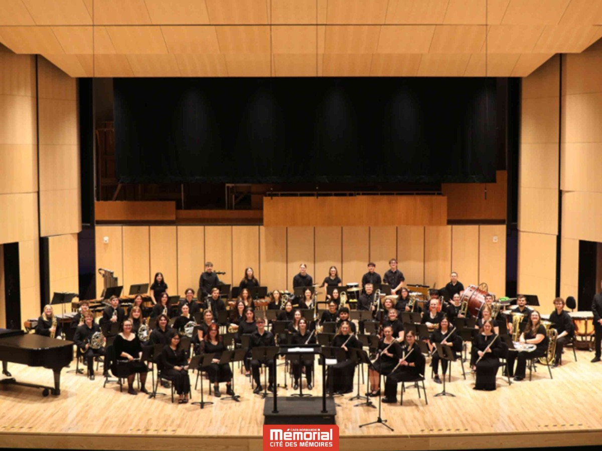 Concert au Mémorial de Caen : The Doane University Concert Band (USA) — visuel événement