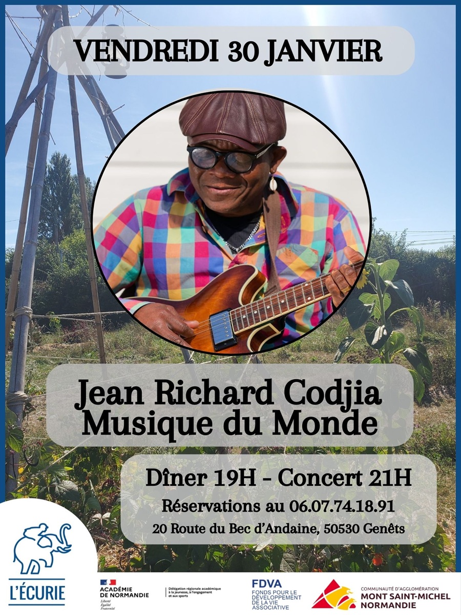 Concert "Jean-Richard Codjia"