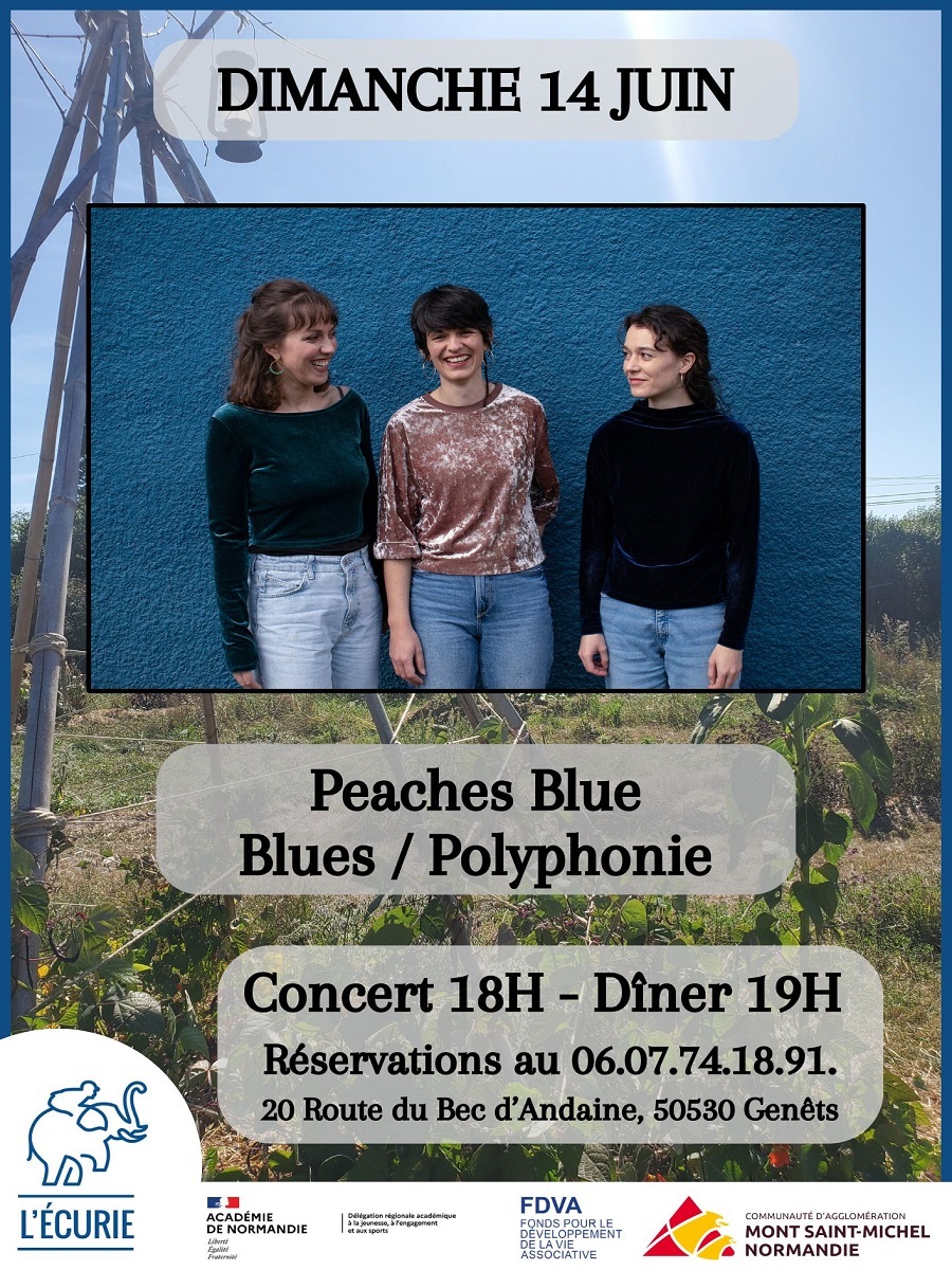 Concert "Peaches Blue" — visuel événement