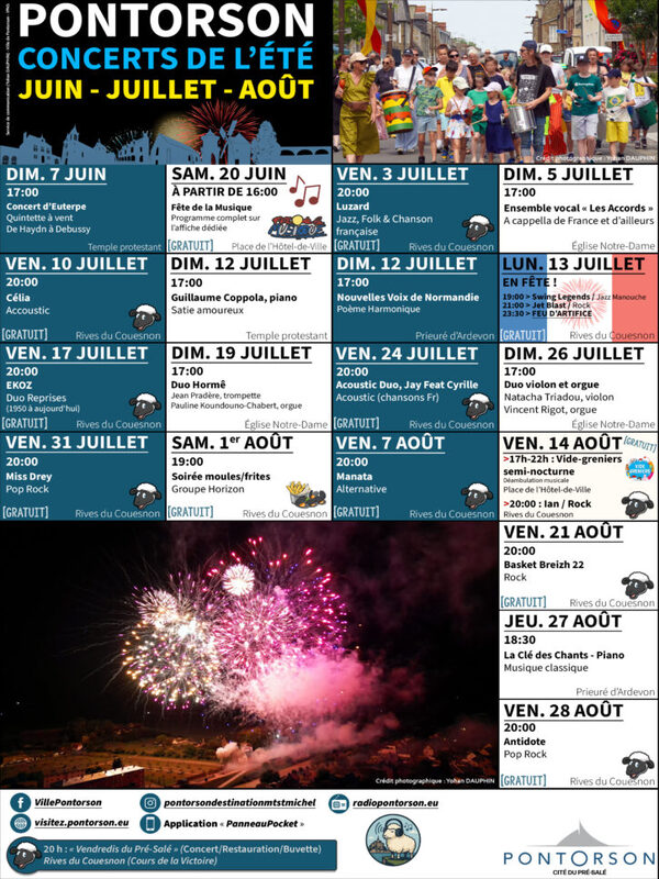 Les concerts de l’été