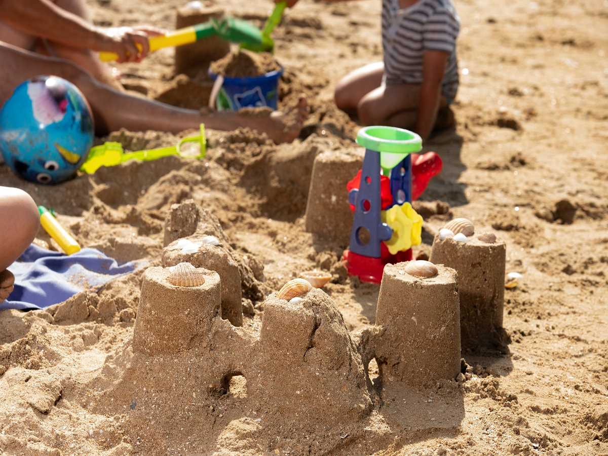 Concours de sculptures sur sable