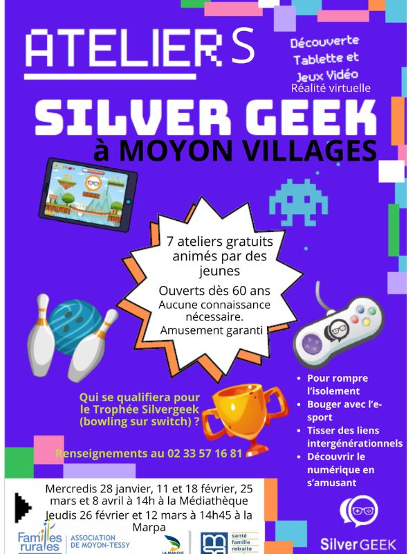 Ateliers seniors "s'amuser avec le numérique"