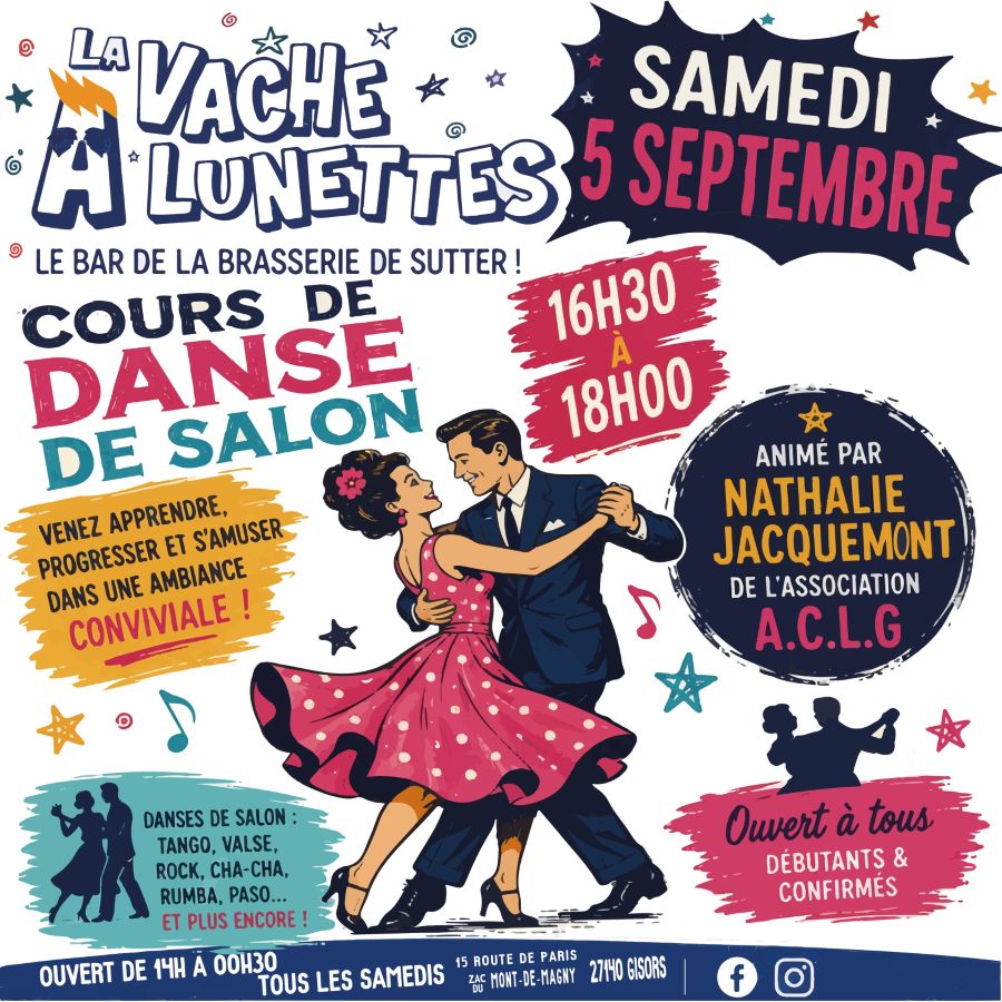 Cours de danse de salon