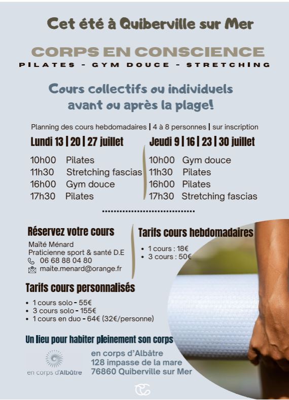 Cours de pilates à Quiberville-sur-Mer