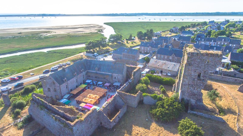 Château médiéval de Regnéville