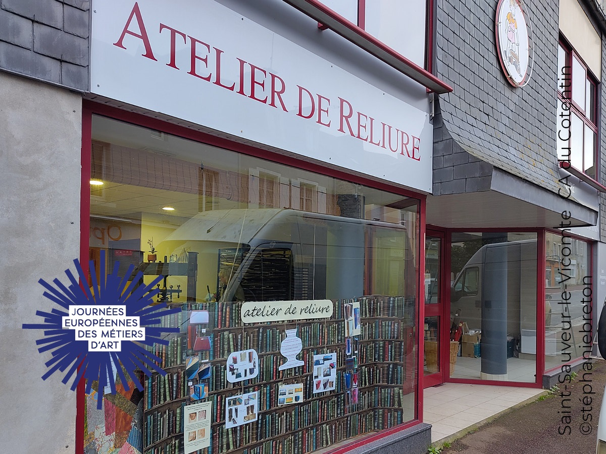 Journées Européennes des Métiers d'Art > Découverte de la reliure