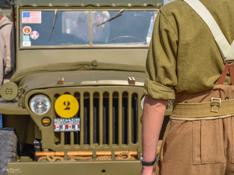 Reconstitution camp militaire