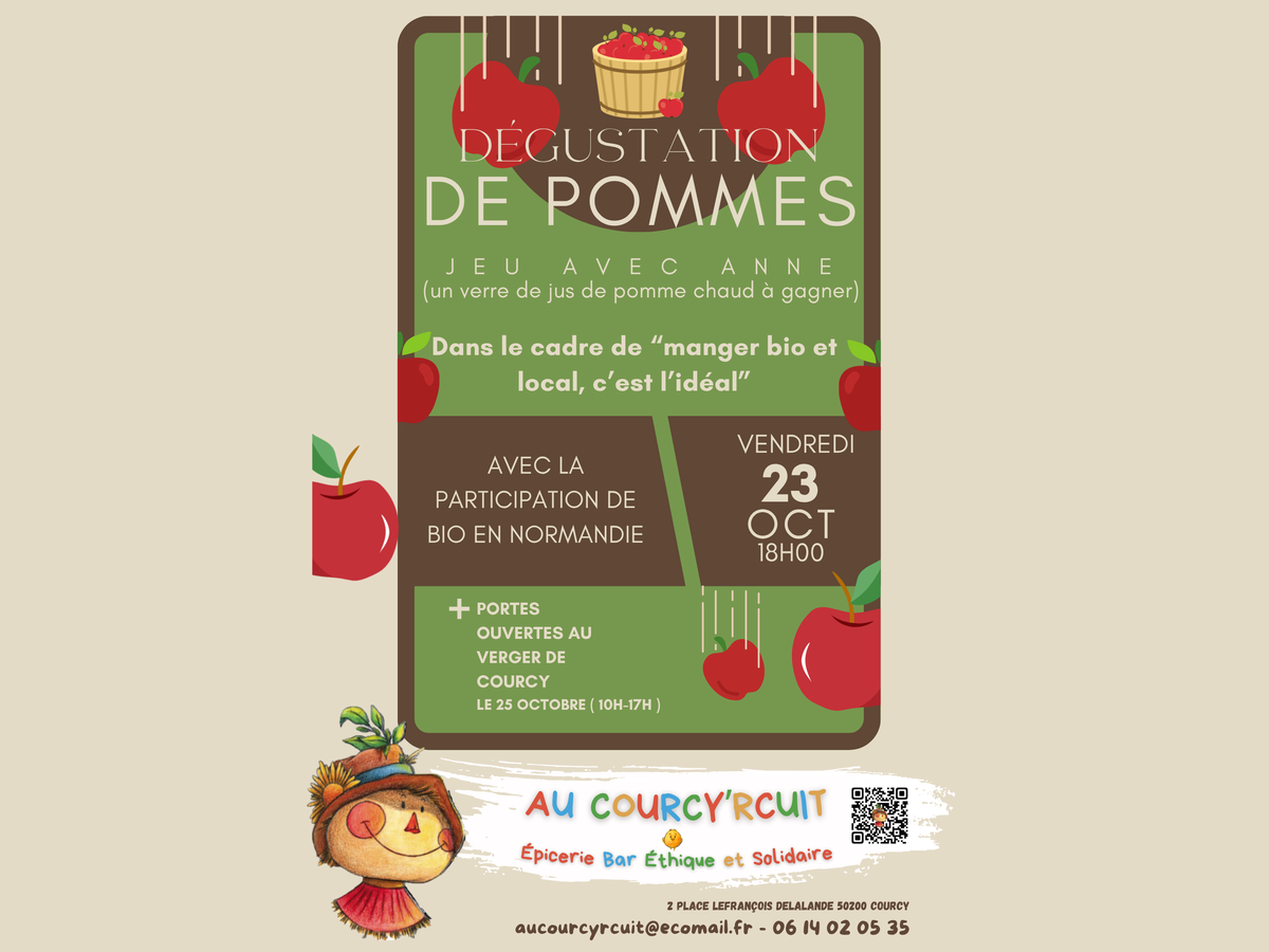 Dégustation de pommes