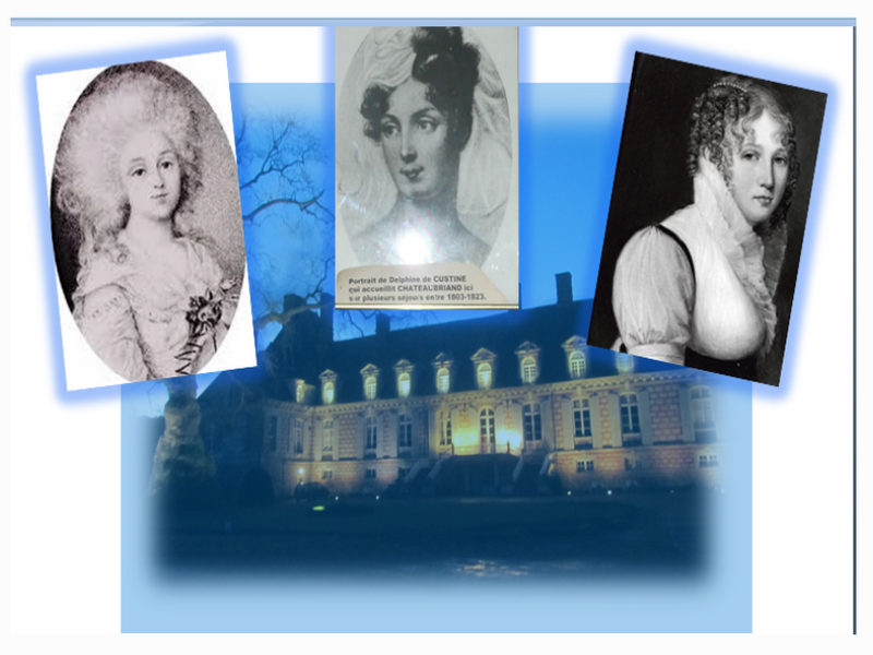 Commémorations - Delphine De Custine "La Reine des Roses" - Château Le Kinnor de Fervaques