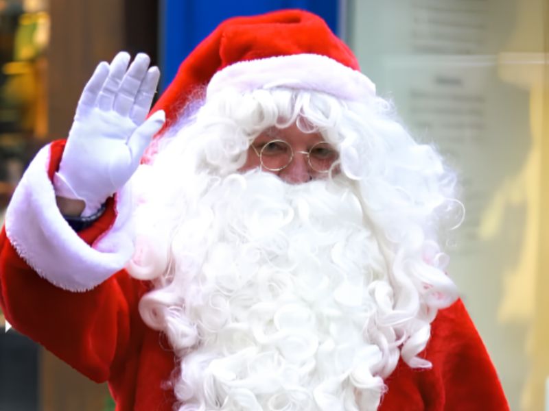 L&#039;arrivée du Père Noël