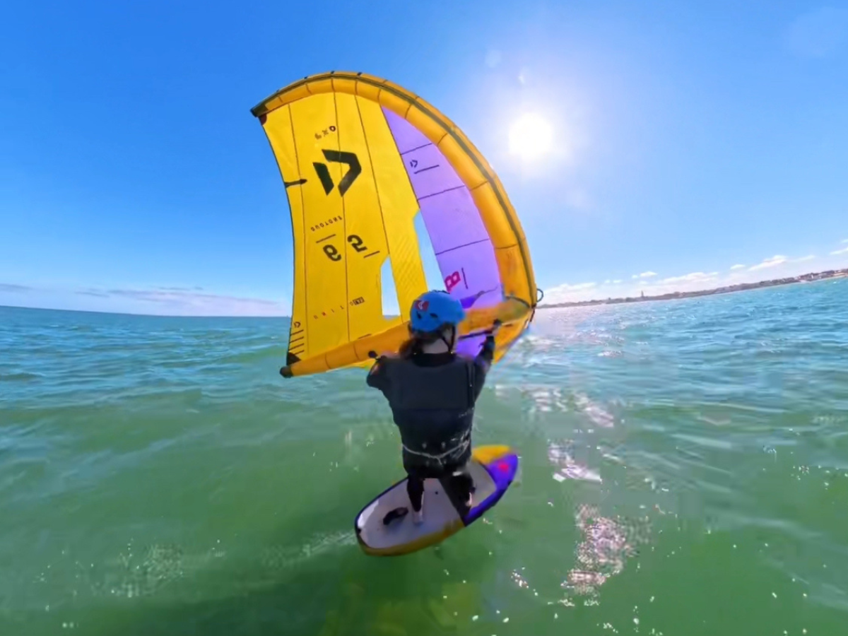 Wingfoil, Luc-sur-Mer