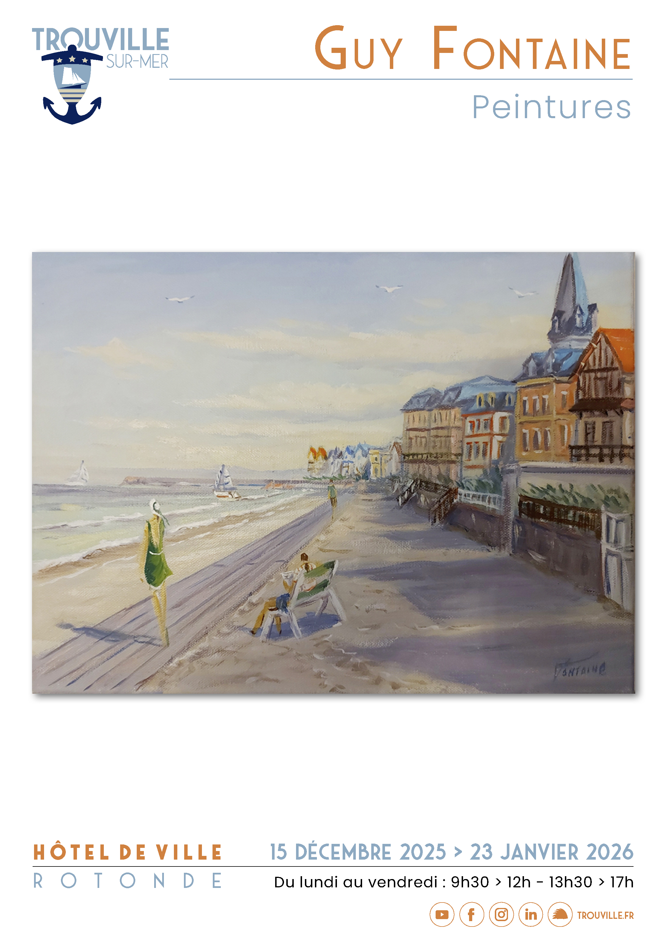 Exposition à l&#039;Hôtel de Ville - Guy Fontaine