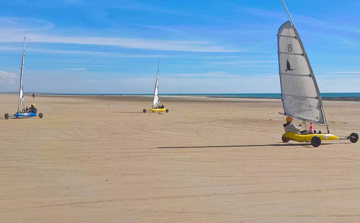 Séance découverte char à voile > École du Vent en Côte des Isles — photo 2