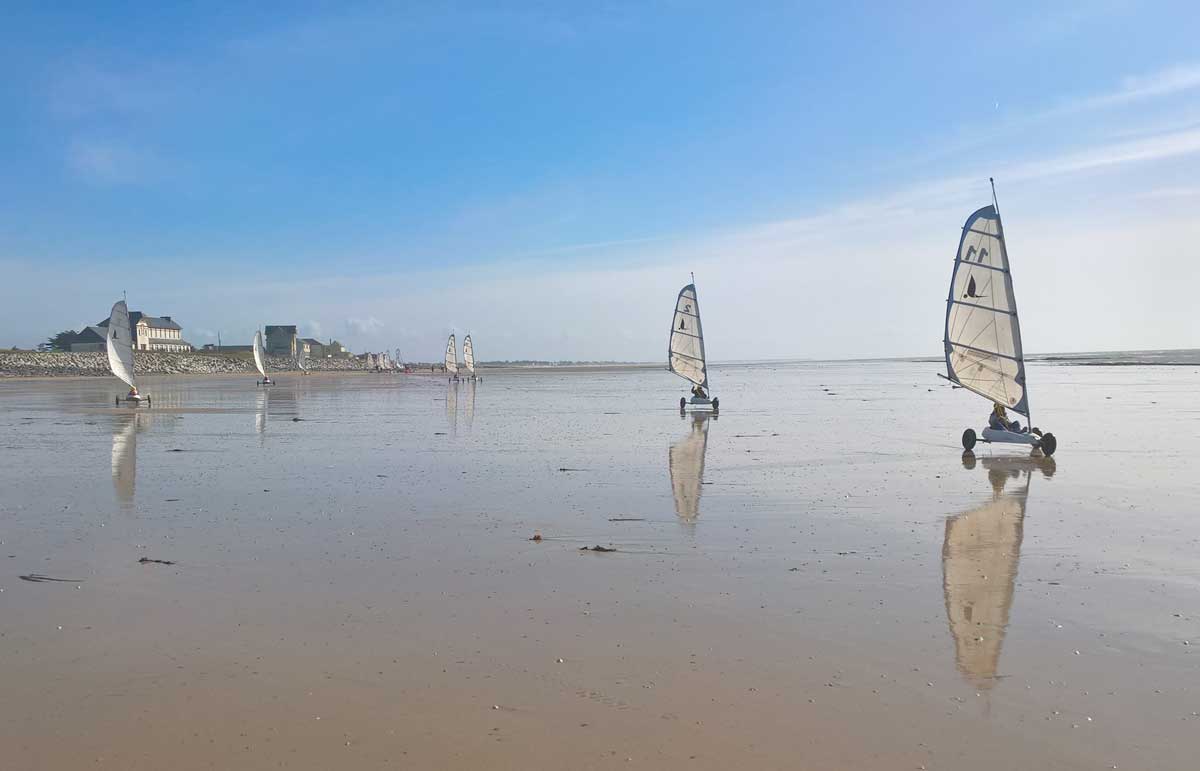 Séance découverte char à voile > École du Vent en Côte des Isles — photo 3