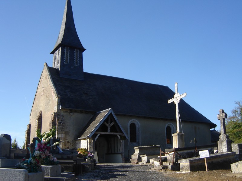 Église Saint-Martin  France Normandie Calvados La Vespière-Friardel 14290