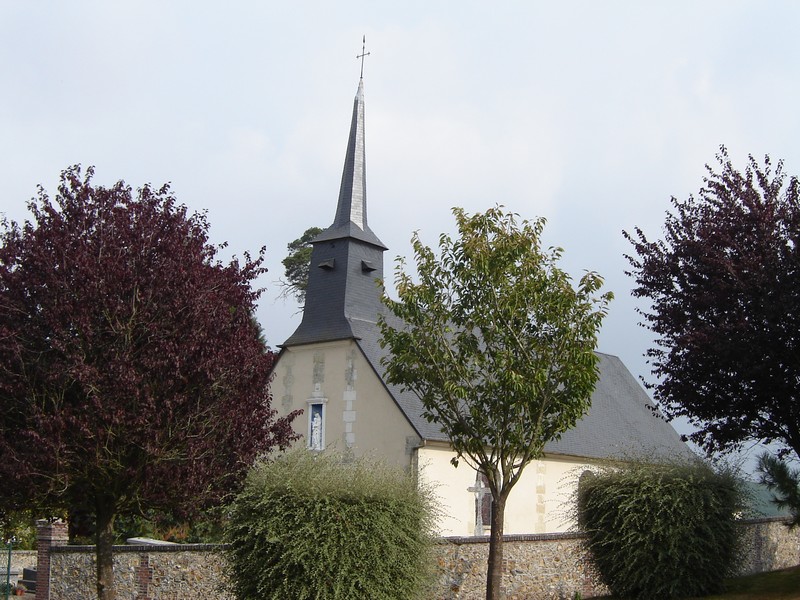 Église Saint Ouen  France Normandie Calvados La Vespière-Friardel 14290