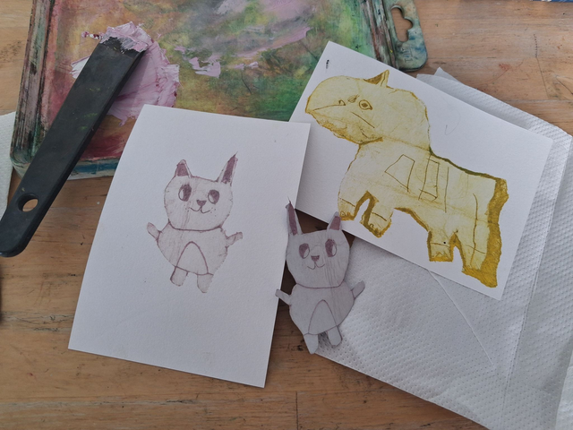 Découverte gravure d'estampe - Atelier enfant