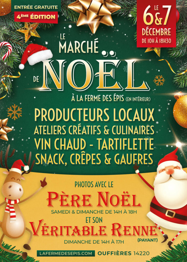 Le Marché de NOEL à la Ferme des Epis