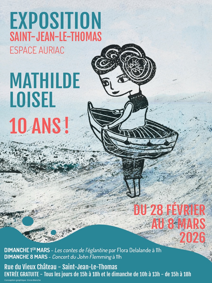 Visite guidée de l'exposition "Mathilde Loisel - 10 ans !" par Christian Hanak