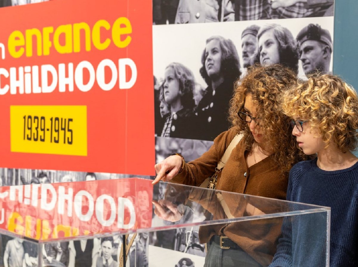Exposition temporaire : Mon enfance, 1939-1945, Courseulles-sur-Mer - photo 4