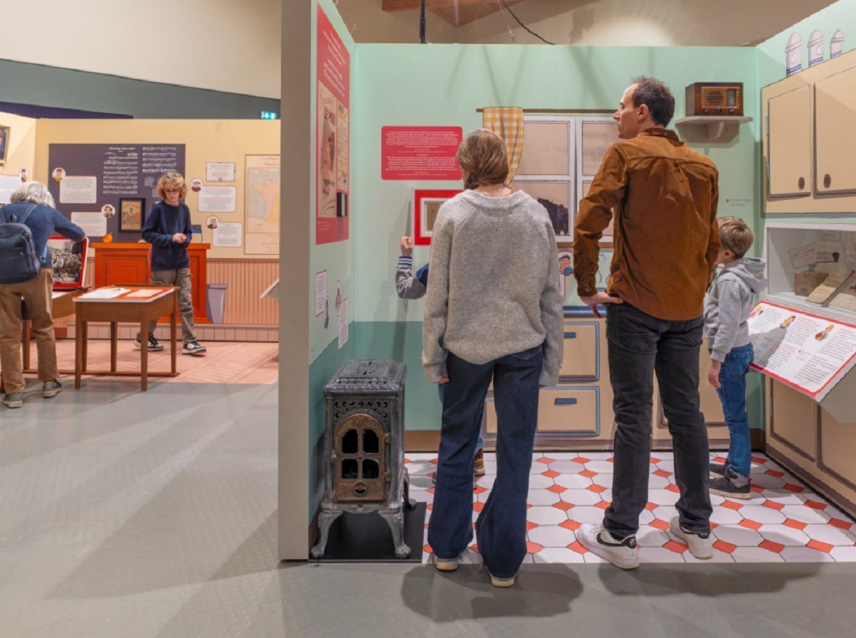 Exposition temporaire : Mon enfance, 1939-1945, Courseulles-sur-Mer - photo 2