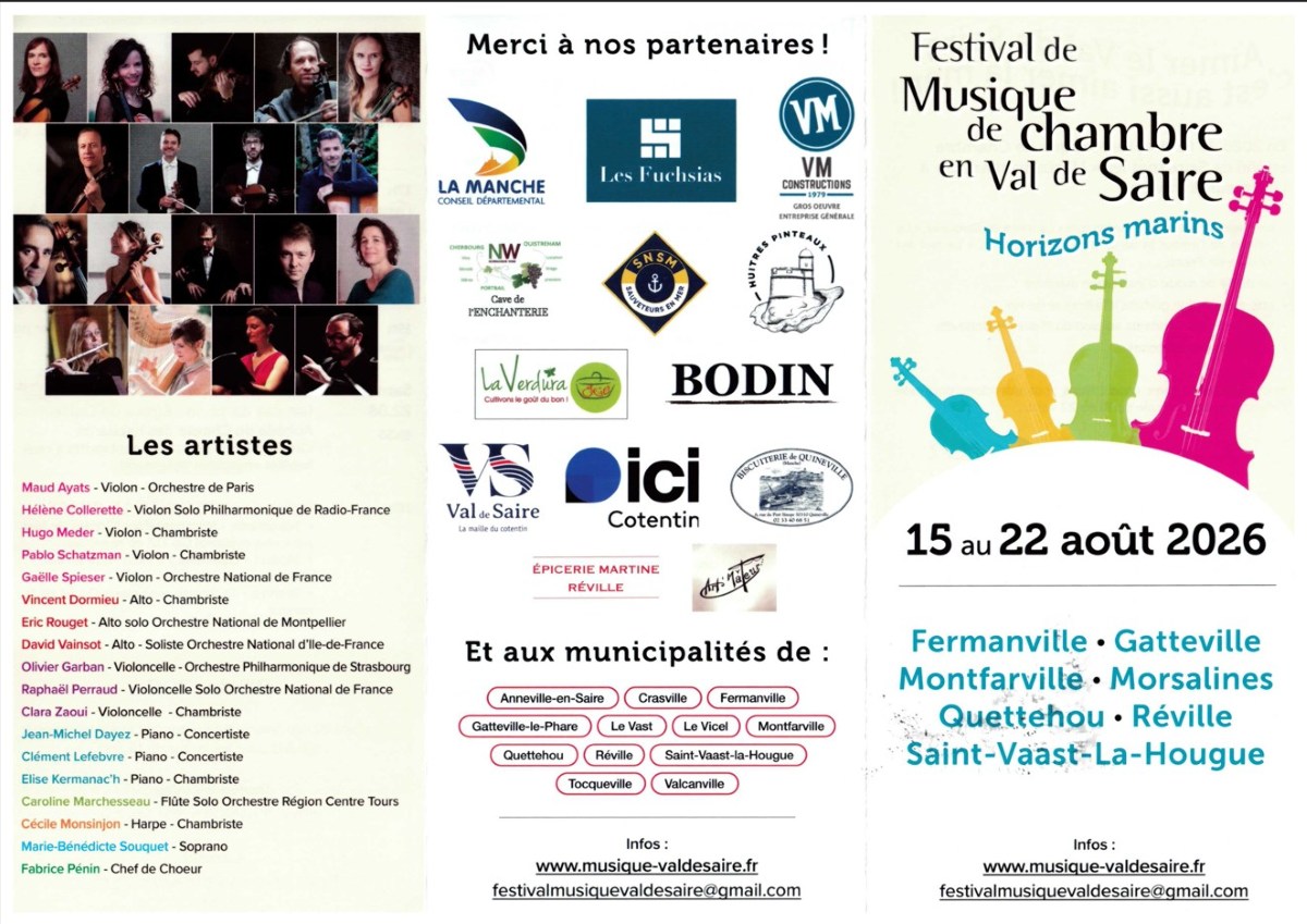 Festival de Musique de Chambre en Val de Saire : inauguration