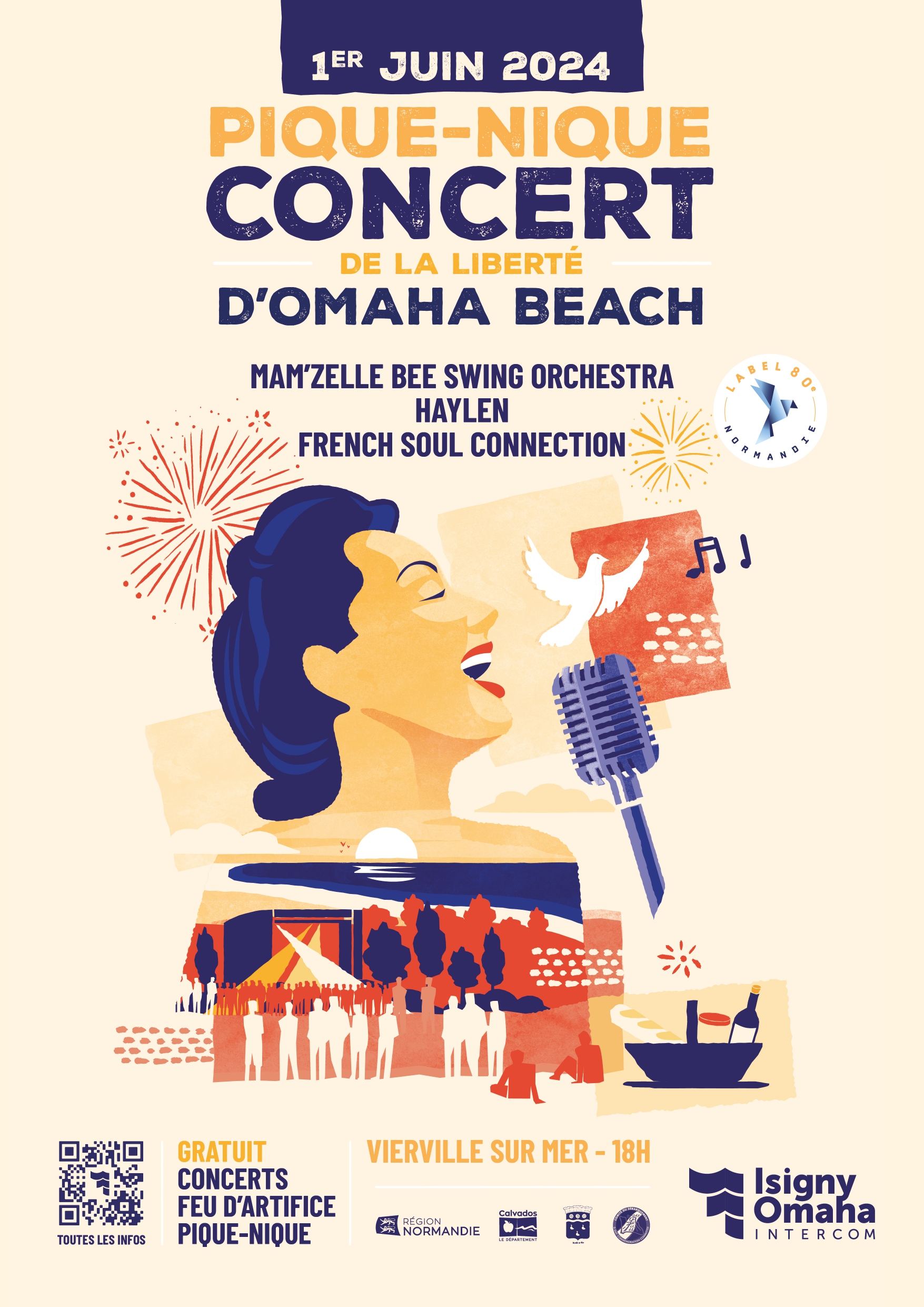 Pique-Nique Concert de la Liberté d'Omaha Beach