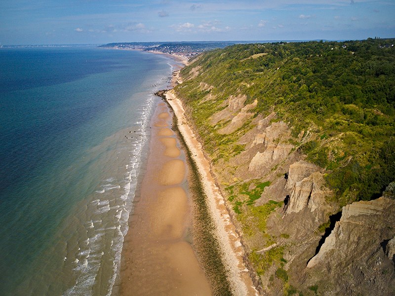 Sur les hauteurs des falaises des Vaches Noires