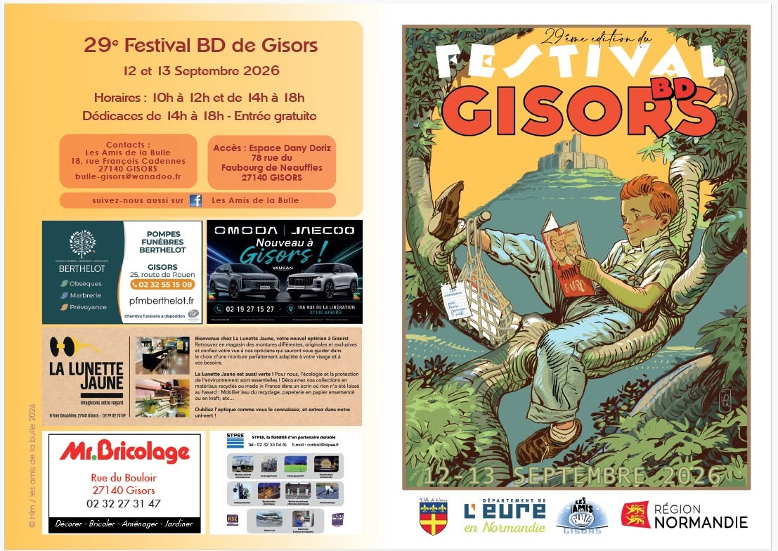 Festival BD Gisors - 29ème édition