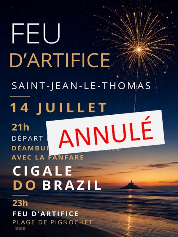 [ANNULÉ] Fête nationale > Fanfare et feu d'artifice
