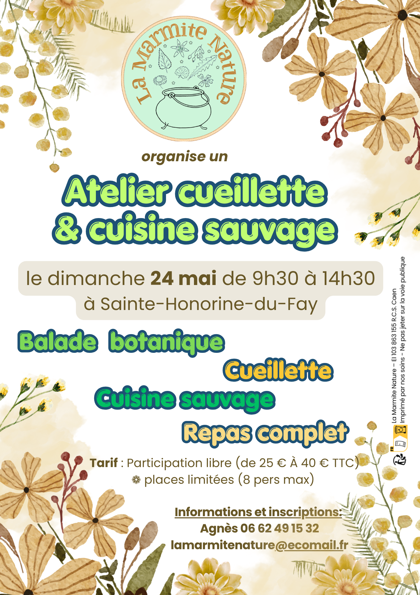 Atelier Cueillette et Cuisine Sauvage