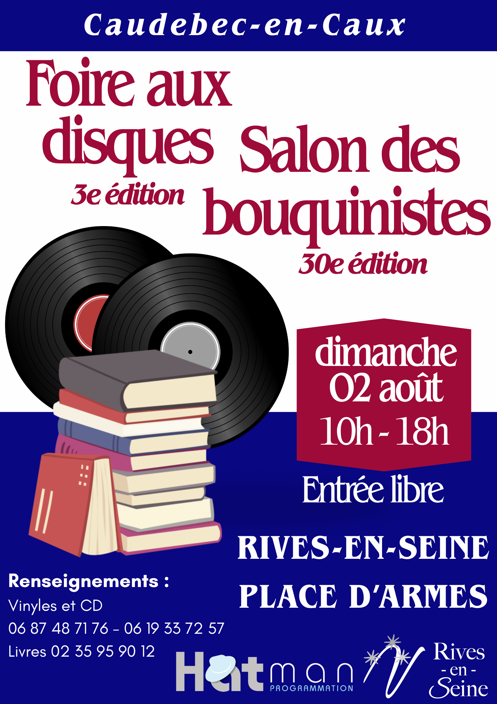 Salon des Bouquinistes et Foire aux Disques