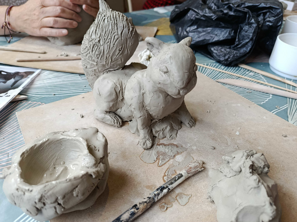 Atelier Matière libre : Formes animales