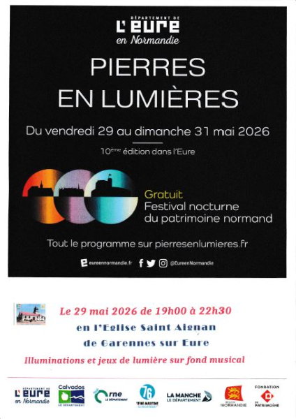 Pierres en Lumières : Lumière sur l'église Saint-Aignan