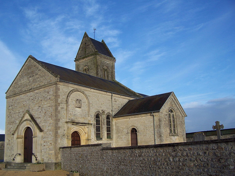 Eglise Saint Jean Baptiste (XIXème)  France Normandie Calvados Fresney-le-Vieux 14220