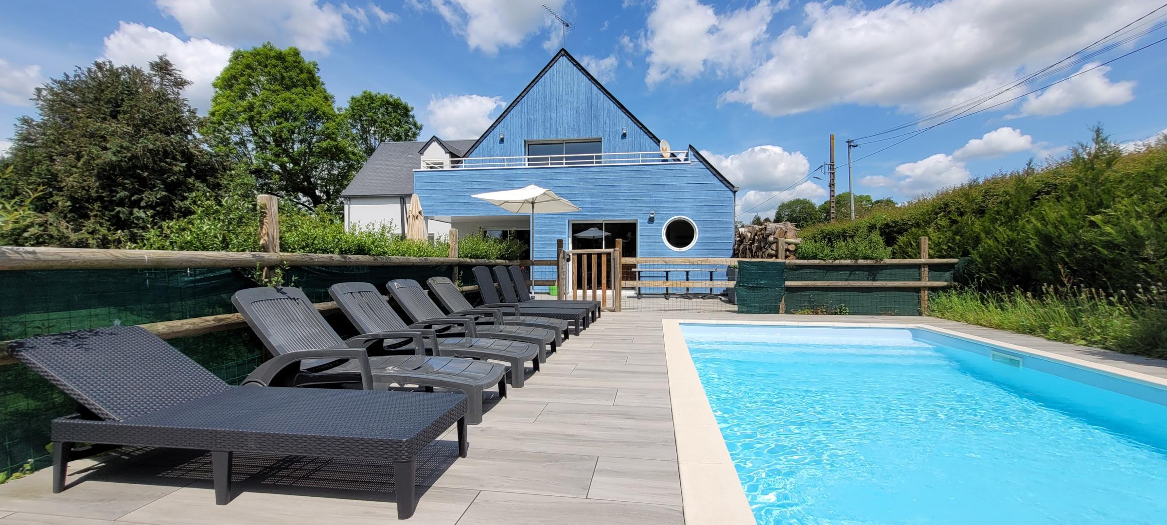 Gîtes de France G496 : La Maison Bleue