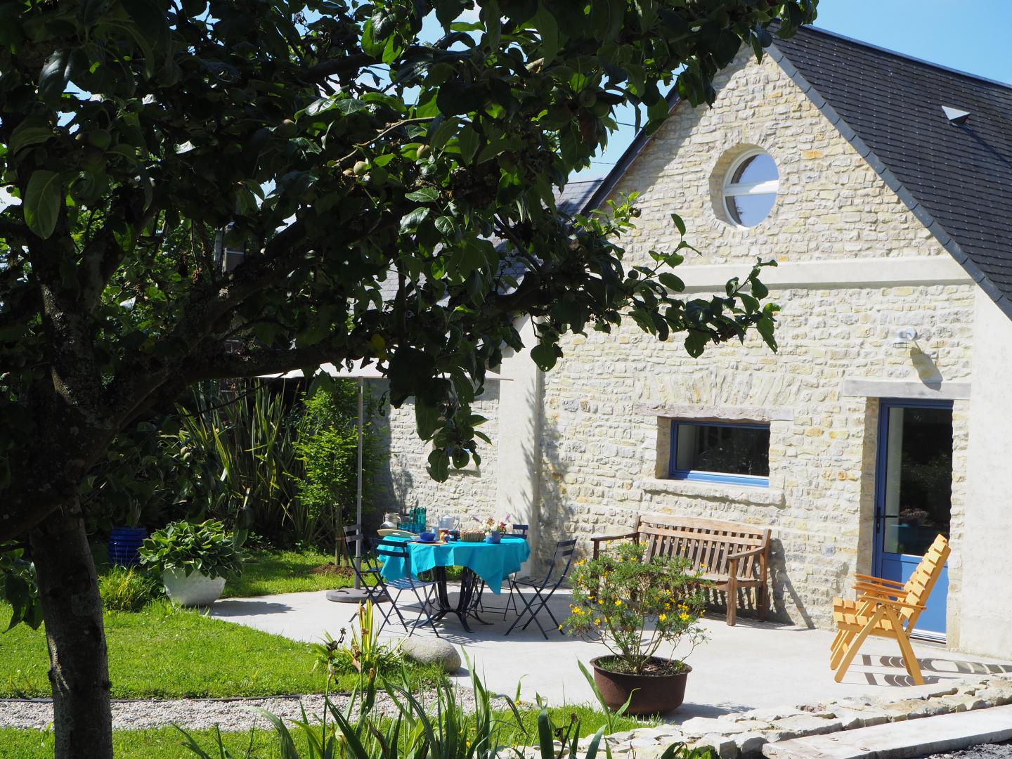 Gîtes de France G859 : Le Jardin du Marais - Les Phormiums