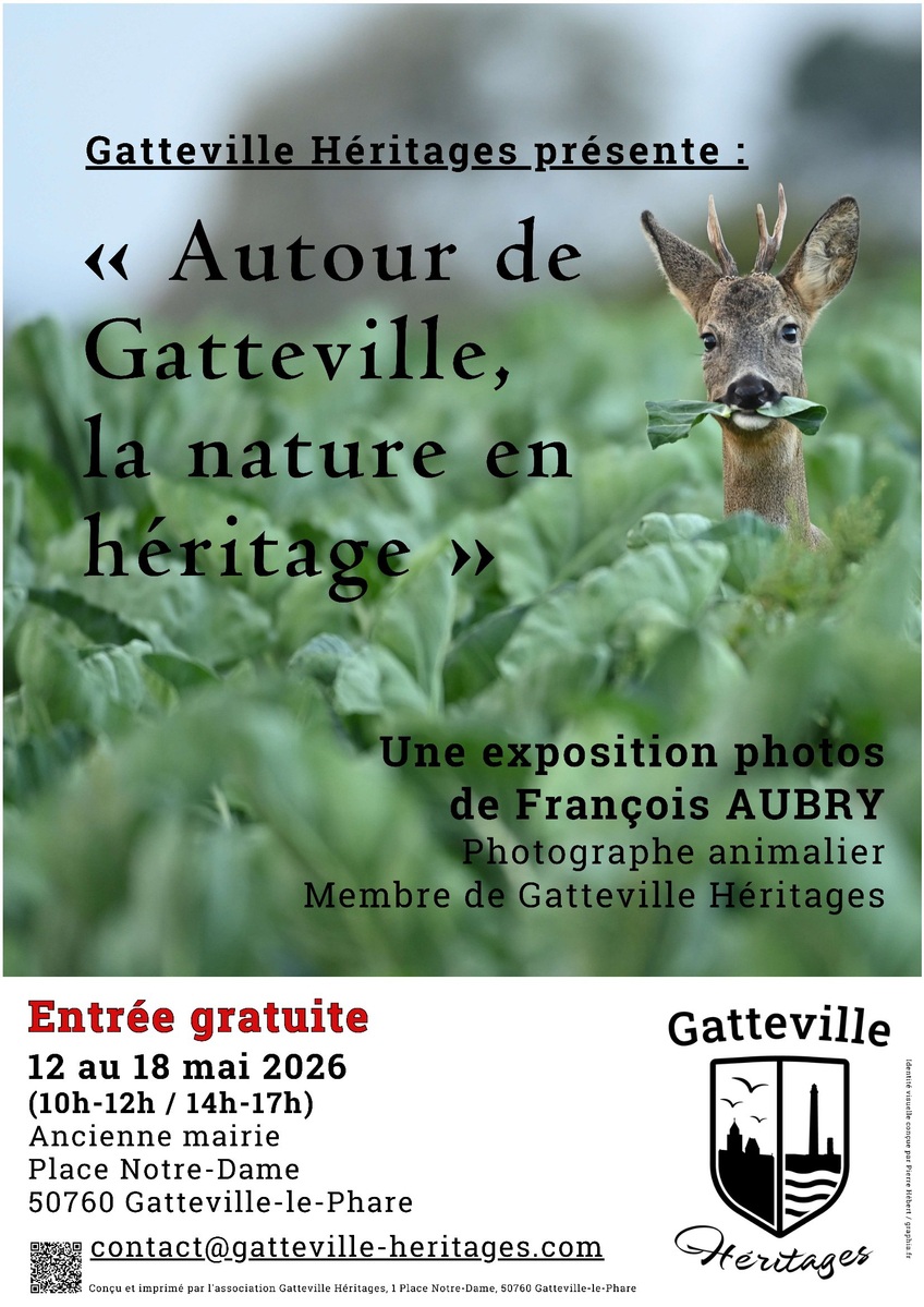 Expo : Autour de Gatteville, la nature en héritage — visuel événement