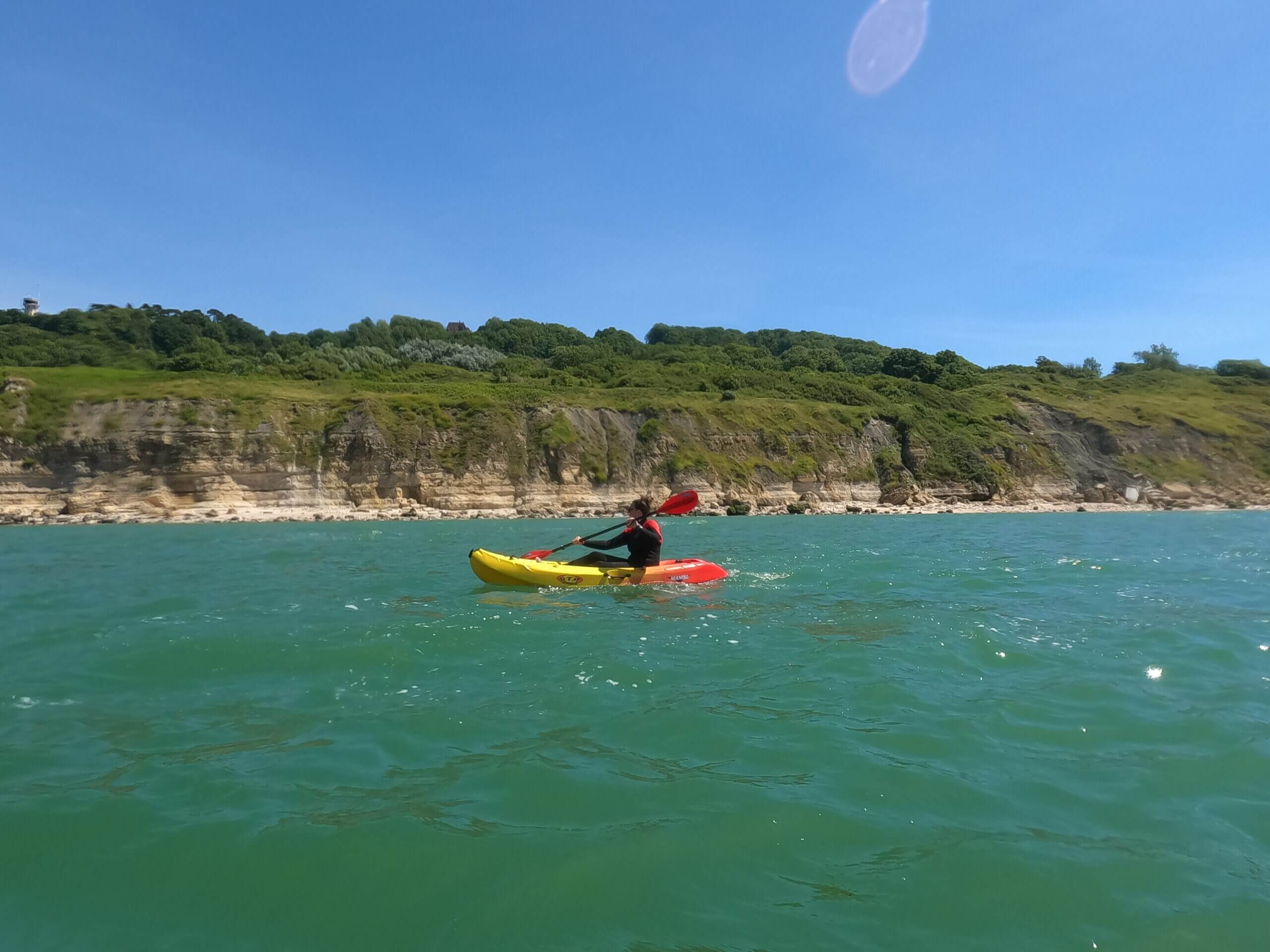 Concept Sport Emotion - À la découverte des falaises des roches noires