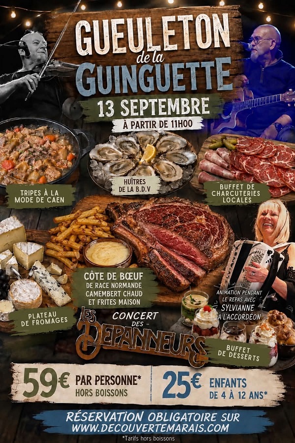 Le gueuleton de la Guinguette