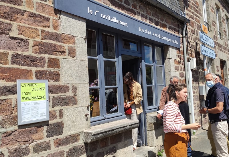 le ravitaillement, lieu d'art et de pratiques rurales