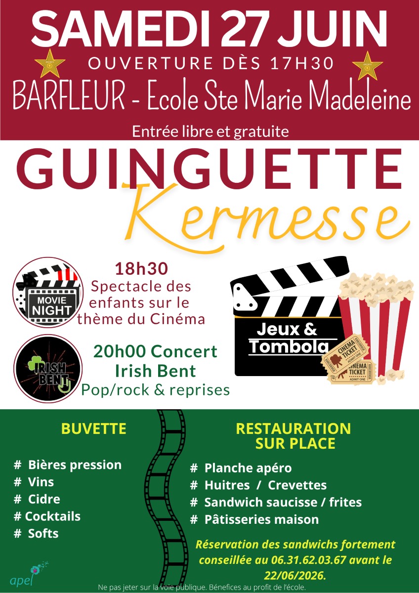 Guinguette Kermesse — visuel événement