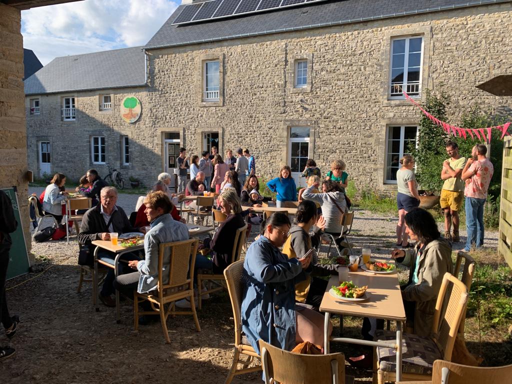 Salon de thé éphémère au milieu des fermes — visuel événement